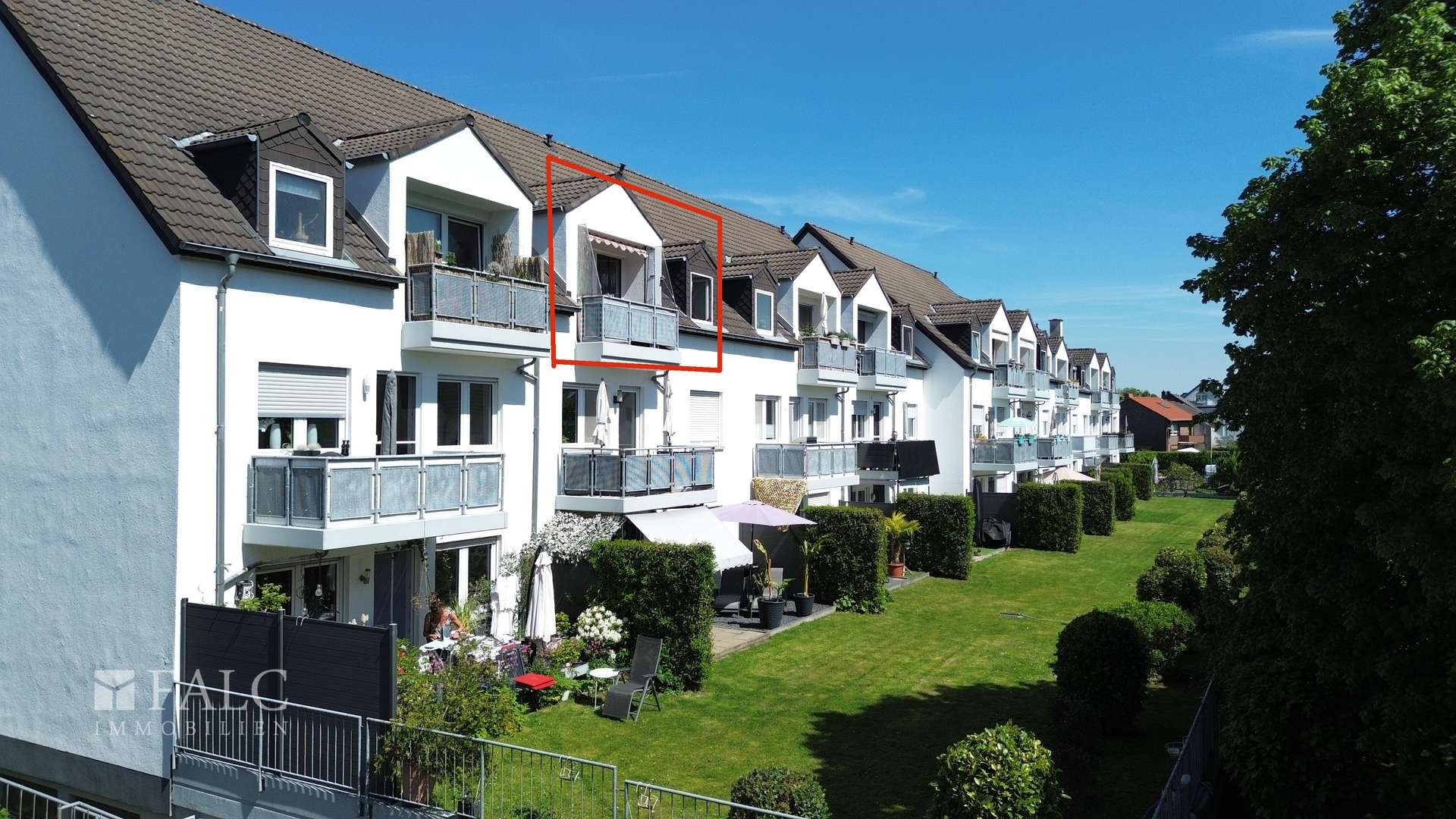 Hausansicht Rückseite 2.OG